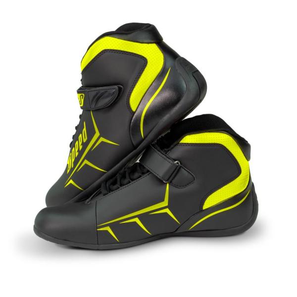 Kartschuhe ROME 2.0 | schwarz-gelb | Gr. 39